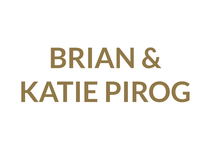 Corporate Foundation Sponsor Brian & Katie Pirog