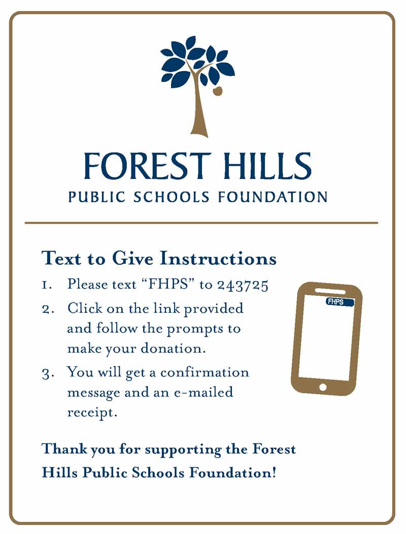 Forst Hills Public Schools Donations